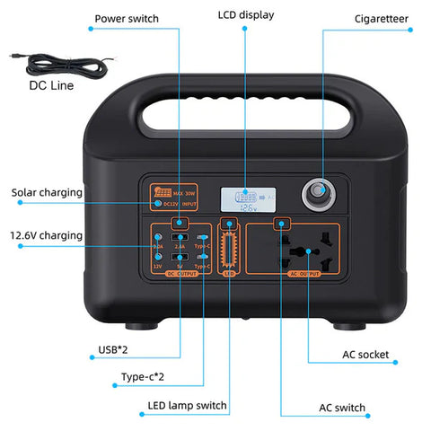 333Wh Solar Power Station